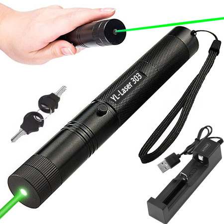 Puntero laser punto verde fuerte