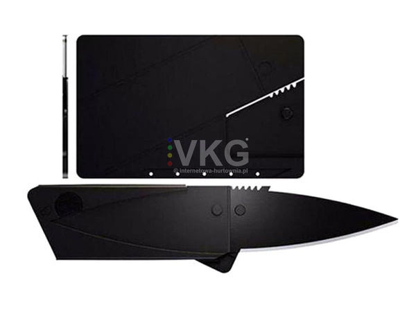Folding Knife Srvival Survival Card