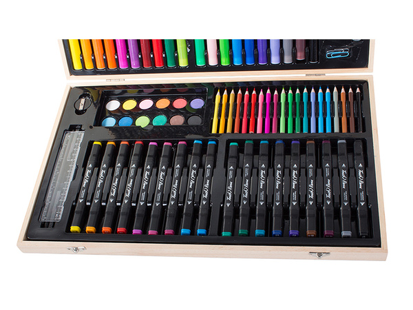 Juego de artistas estuche de pintura 188 piezas