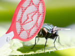 Paleta atrapa moscas eléctrica paquete atrapa moscas mosquitos polillas acum.