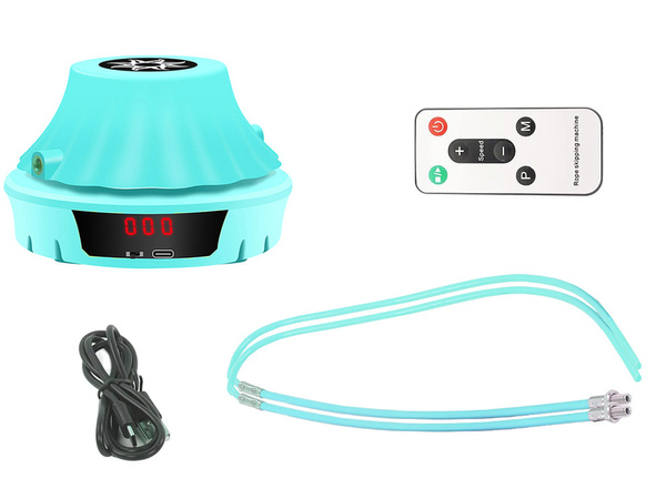 Cuerda de saltar interactiva con mando a distancia para contar las rotaciones