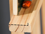 Grand chevalet de peinture en bois pour enfants et adultes