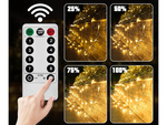 Valguskuvar 160led jõulutuled usb pilot valge valge 2x2.6m