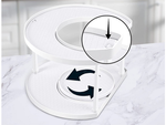Bin organiser spice rack rotatable