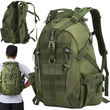 MOCHILA MILITAR TÁCTICA SUPERVIVENCIA MILITAR SENDERISMO TREKKING 30L