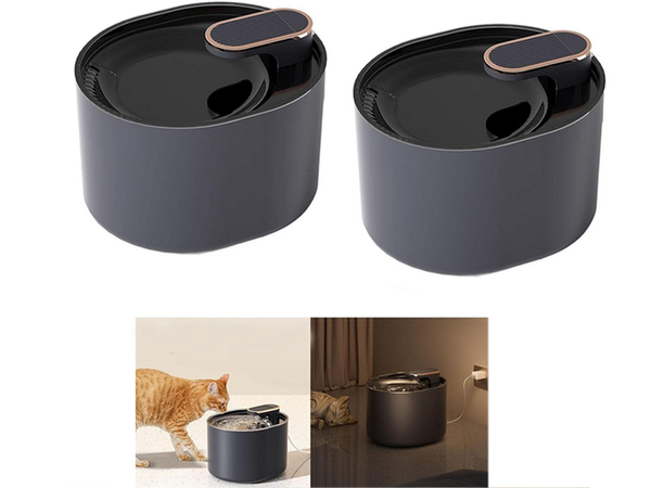 Bebedero automático para gatos fuente de agua para perros filtros cuenco de agua