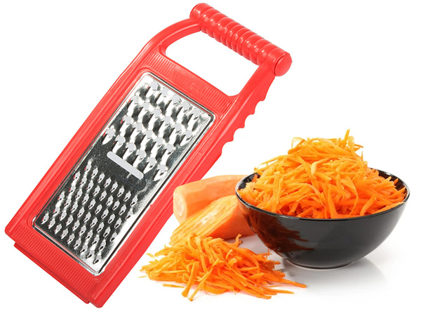 Vegetable grater fine mesh vegetable slicer flat shredder 3 blades