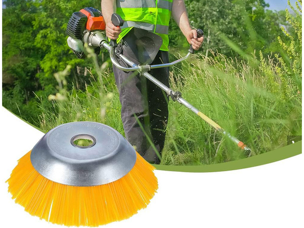 Rezacia kefa na čistenie dlažby nylonová kefa 200 mm