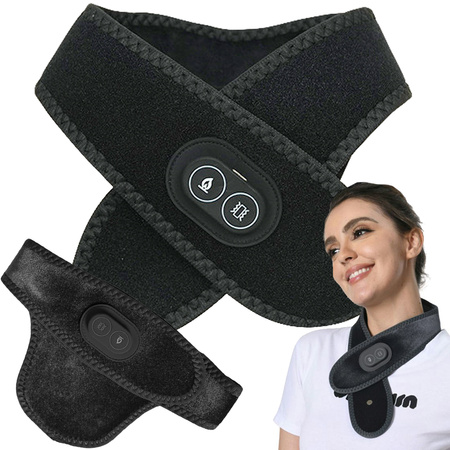 Alivio del dolor de cuello masajeador de cuello calentamiento diadema de masaje usb ligero