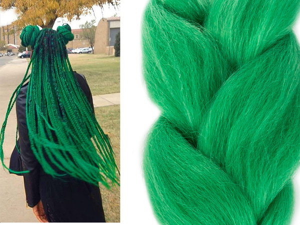 Syntetické vlasy pre farebné ombre vrkoče