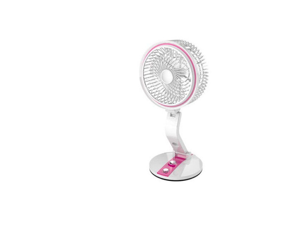 Skladací ventilátor bezdrôtová stolová lampa stojaci stolový ventilátor