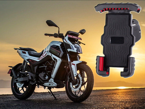 Support de téléphone antichoc pour guidon de vélo