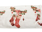 Camino de mesa navideño para nochebuena 205x35cm
