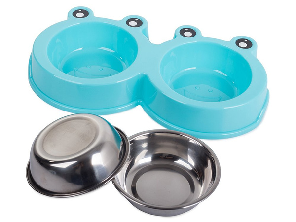 Metal dual dog box 0.3l x 2