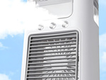 Stolný ventilátor s vodným zvlhčovačom usb rgb led 3 úrovne rýchlosti
