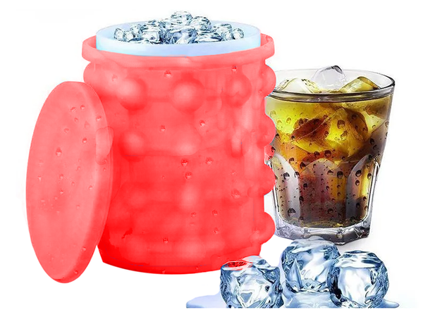 Ledo forma silikoninis kibirėlis ledo kubelių dėklas ledo kubelių forma ledas