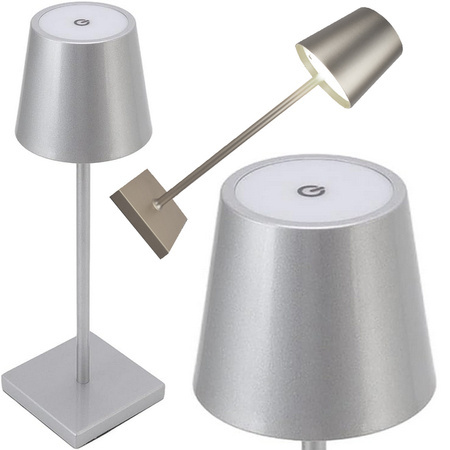 Lampe de nuit de table lampe tactile à 3 niveaux sans fil usb