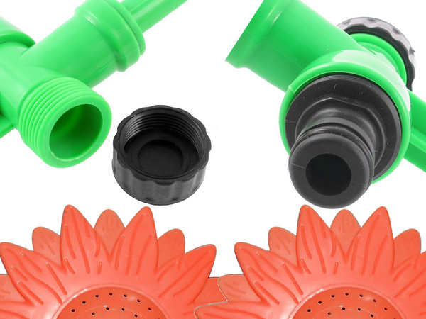 Garden sprinkler sunflower garden watering can