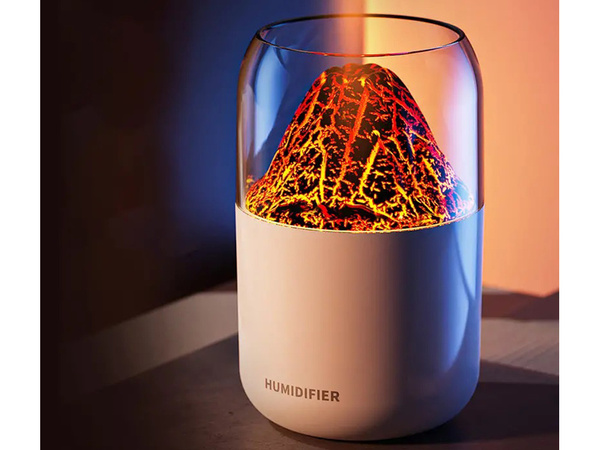 Humidificador difusor aromaterapia iluminación led ultrasonidos