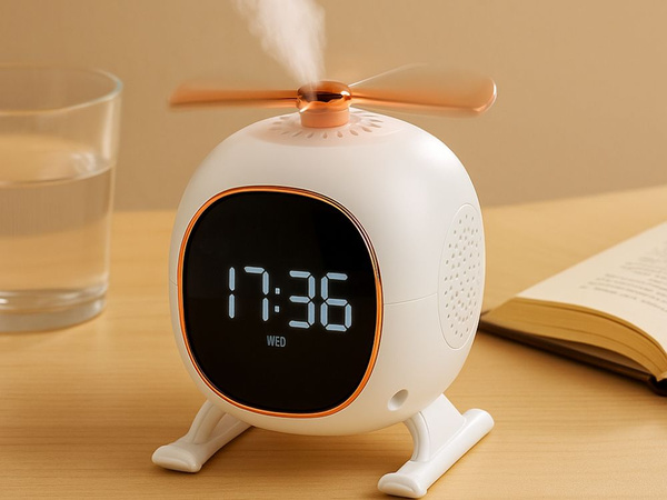 Bluetooth-kõlar aromaterapia ärkamiskell öövalgus led-timer