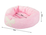 Pat de câine pufos pat de pisică moale 45cm