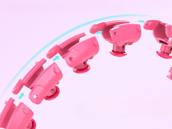Hula hop con peso para adelgazar para ejercicios aro ajustable masajeador