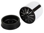 Silicone toilet brush for the bathroom leak-proof full base