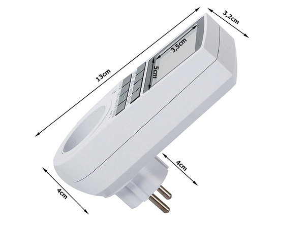 Taimeri sisse-väljalüliti lcd digitaalne