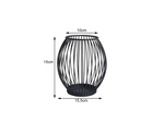 Bougeoir décoratif en métal 1 pc lanterne home terrace
