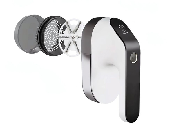 Electric shaver for wrinkles jumpers fabrics upholstery large lcd