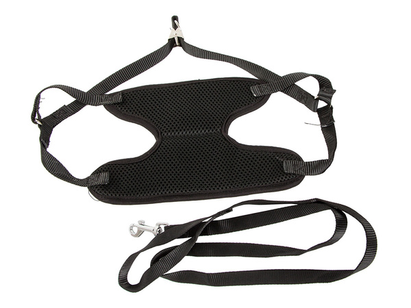 Pavadėlis su petnešomis, lengvas, skirtas šunims, katėms, stiprus