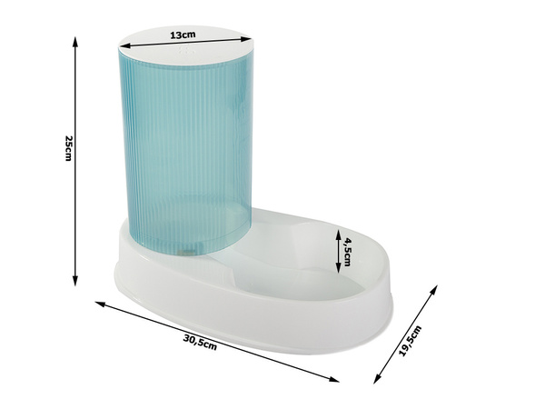 Dispensador de comida para perros comedero para gatos dispensador automático de comida seca