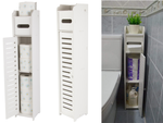 Estante organizador de papel para armario de baño