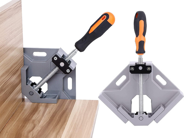 JOINER'S CLAMP ANGLE BRACKET 90 CORNER VISE METAL HANDLE