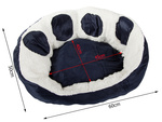 Fluffy dog bed cat bedding soft cushion couch bedding 60cm