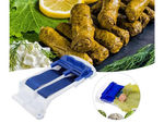 Razor making stuffed cabbage sushi croquettes sajgonki roller