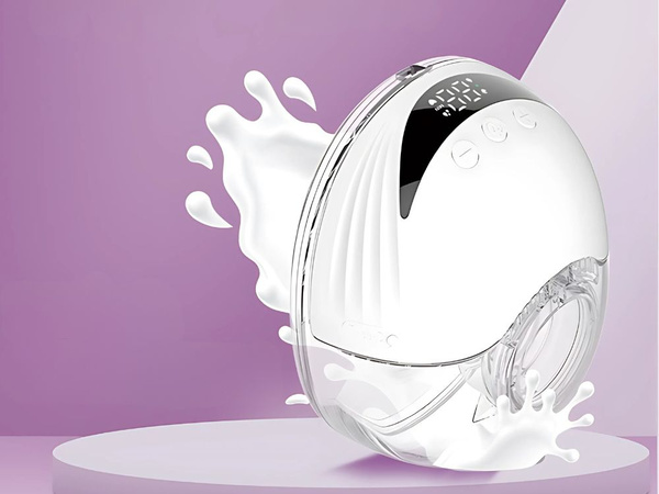 Elektrická prsná pumpa 4 režimy prenosná prsná pumpa bezdrôtová škrupina