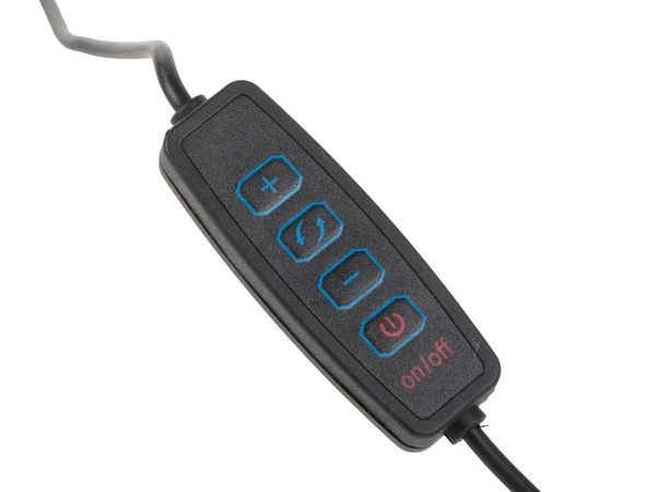 40 cm moderná dekoratívna led stojaca lampa na stôl alebo podlahu, 3 tienidlá