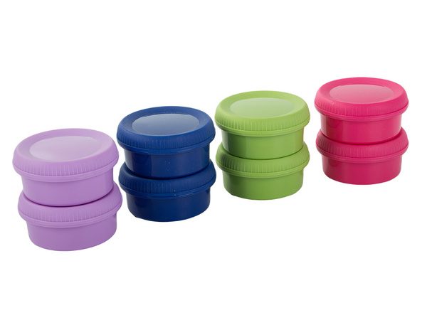 Nádoby na dipy omáčky 80ml 8ks veko obväzová súprava