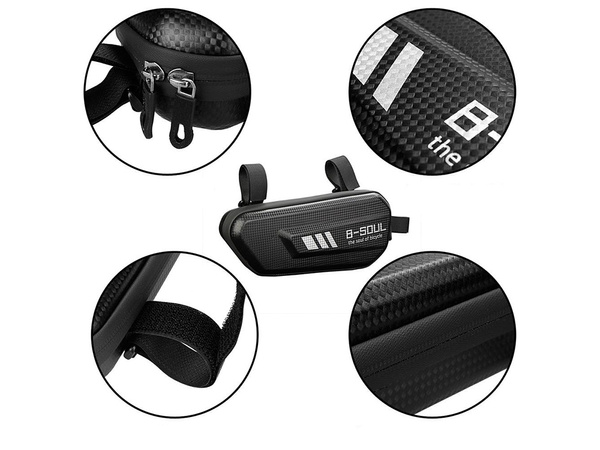 Pod rámom pannier bag vodotesný silný pevný bicykel taška