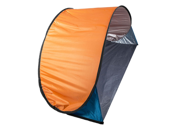 Uv self-folding pop-up beach tent with cover large screen