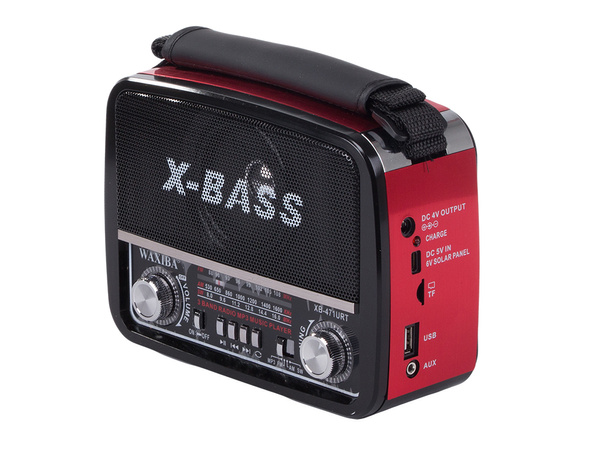 Mobilni kuhinjski radio omrežna baterija fm/am/sw usb aux tf mp3 retro