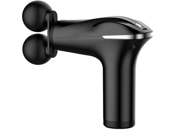 Pistolet do masażu pleców ciała nóg masażer mocny massage gun 4 końcówki