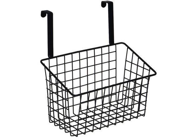 Panier métal organisateur de porte étagère de cuisine suspendue