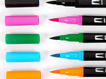 MARKERSTIFT-SET 100 FARBEN AQUARELLSTIFTE DOPPELSEITIG + ETUI