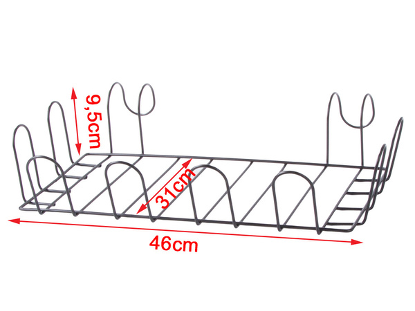 Metallregal küchenorganisator loft stand für küchenarbeitsplatte radiator