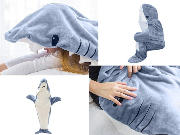 Rechin pătură pijama sleepwear costum cald de iarnă hoodie gros l