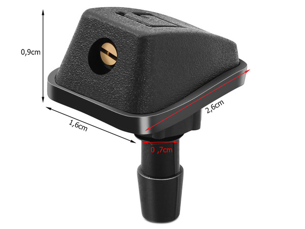 Boquilla limpiaparabrisas universal fogger