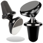 Magnetic car holder for phone grille