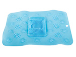 Shower foot massager non-slip mat
